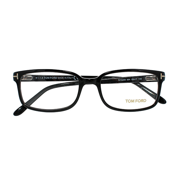 【TOM FORD】 TF5209 001 メガネ 53サイズ