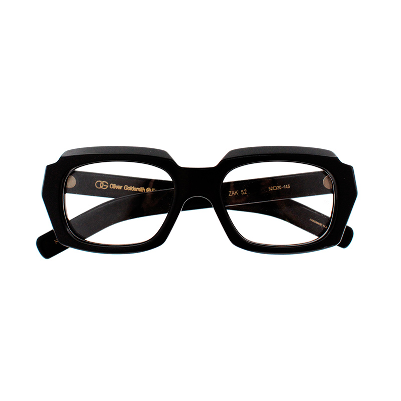 【OLIVER GOLDSMITH】 ZAK52 ザク52 Nero 52サイズ メガネ