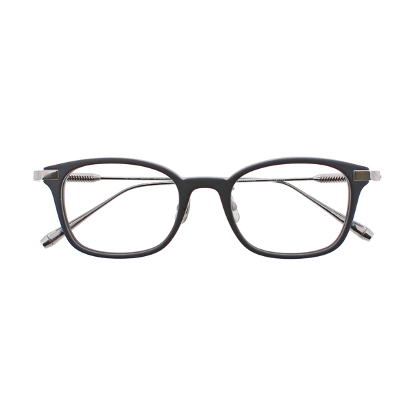 【THE WHITE SCREEN】 Groove グルーヴ MBK/DSV（Matte Black/Dark Silver） メガネ