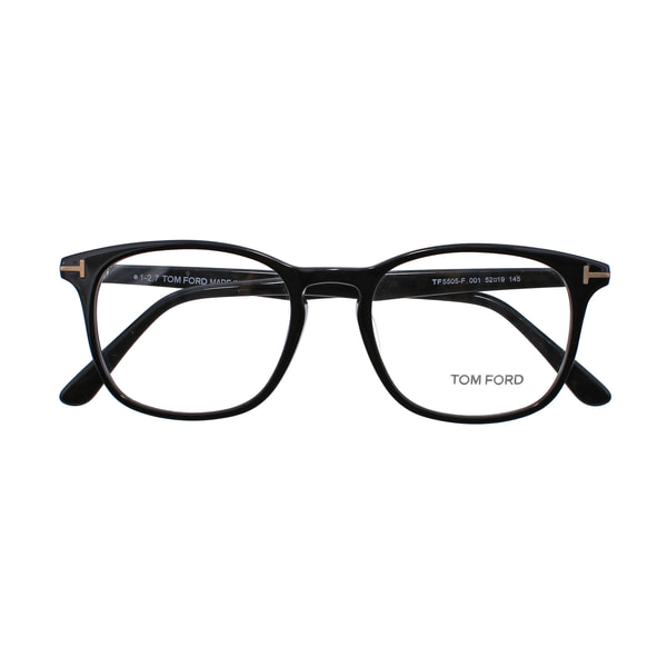 【TOM FORD】 TF5505-F 001 アジアンフィット メガネ 52サイズ