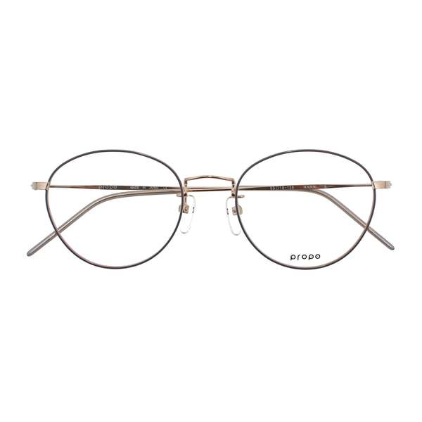 propo | 【propo】 HANA ハナ 8（グレー/ゴールド） メガネ | 正規