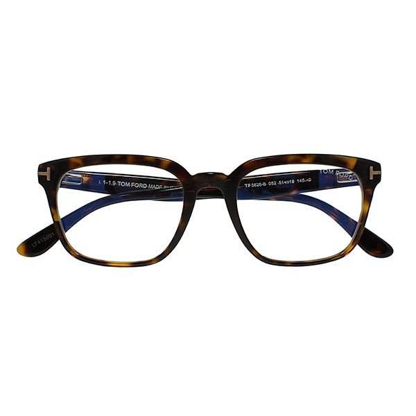 【TOM FORD】 TF5626-B 052 ブルーライトカット メガネ 51サイズ