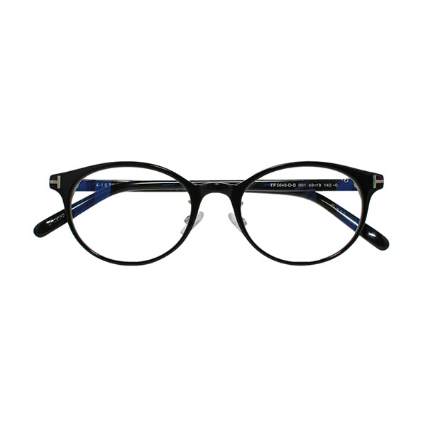 【TOM FORD】 TF5648-D-B 001 日本企画モデル ブルーライトカット メガネ 49サイズ