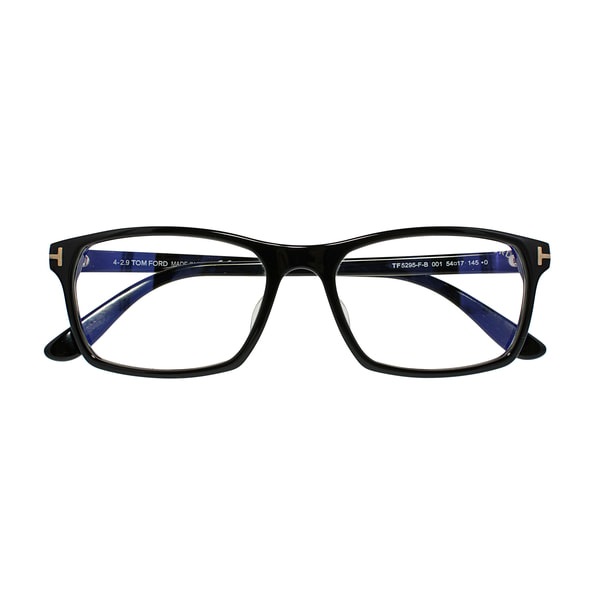 【TOM FORD】 TF5295-F-B 001 アジアンフィット ブルーライトカットレンズ 54サイズ