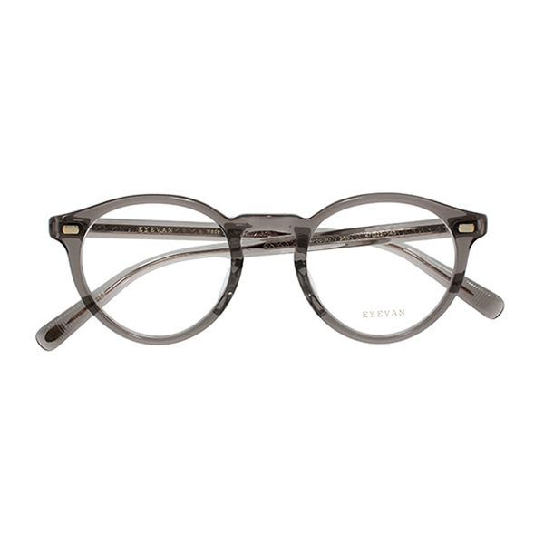 【EYEVAN】 Puerto（47） プエルト SMK（SMOKE） メガネ 47サイズ