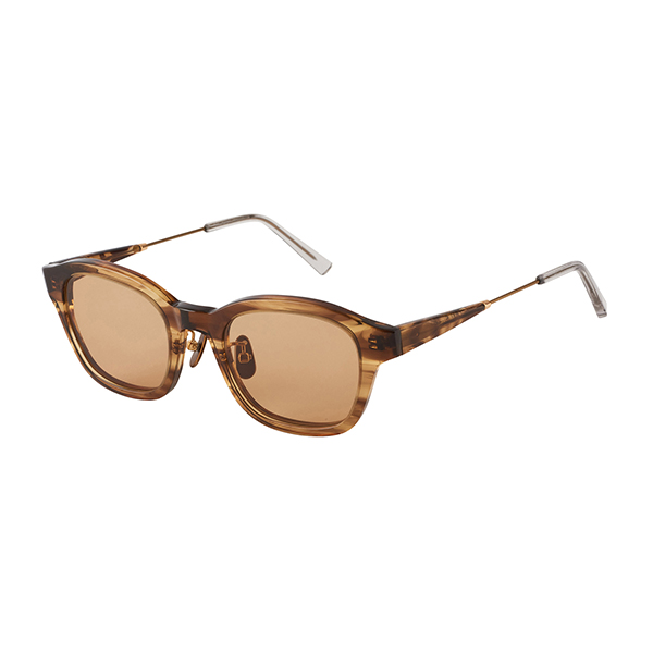 【A.D.S.R.】 FORGE フォージ 04（Layer Brown/Antique Gold） レンズカラー：Brown サングラス
