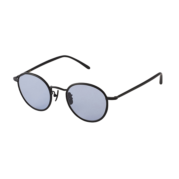 【A.D.S.R.】 CAMERON キャメロン 05a（Matte Black/Black） レンズカラー：Lt.Blue （付属交換レンズ：Clear） サングラス