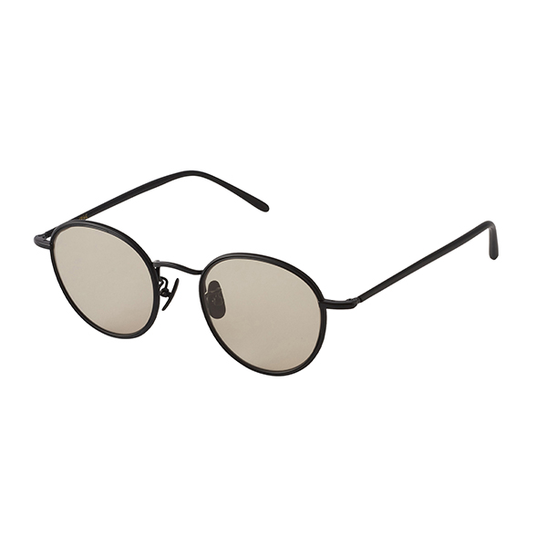 【A.D.S.R.】 CAMERON キャメロン 05b（Matte Black/Black） レンズカラー：Lt.Brown （付属交換レンズ：Clear） サングラス