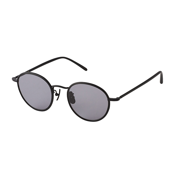 【A.D.S.R.】 CAMERON キャメロン 05c（Matte Black/Black） レンズカラー：Lt.Gray （付属交換レンズ：Clear） サングラス