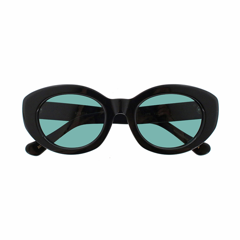 【ayame】 LAYS レイズ BK（Black）レンズカラー：Emerald サングラス