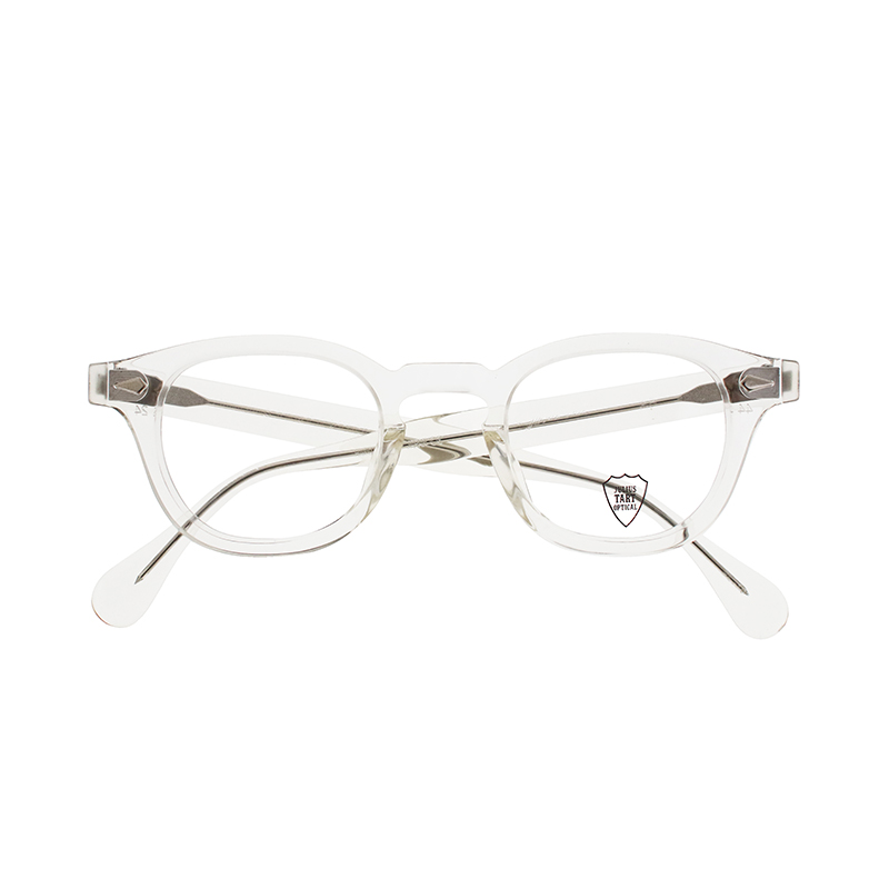 【JULIUS TART OPTICAL】 AR44/24-N（Clear Crystal） メガネ 44サイズ（ブリッジ24mm）
