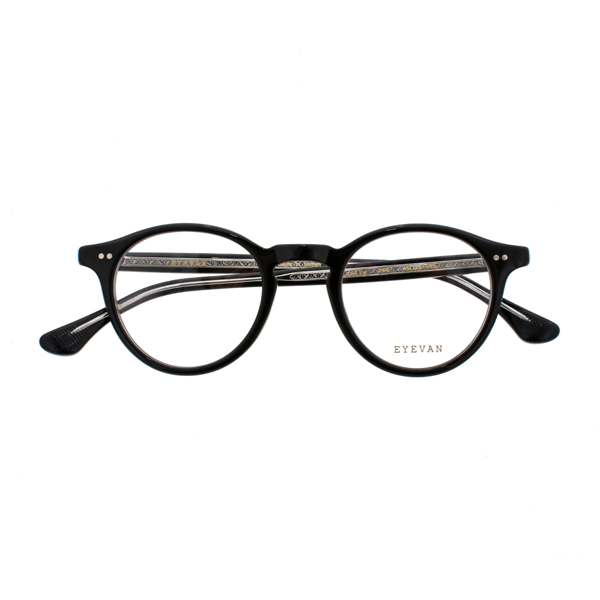 【EYEVAN】 Kelly ケリー PBK（PIANO BLACK） メガネ