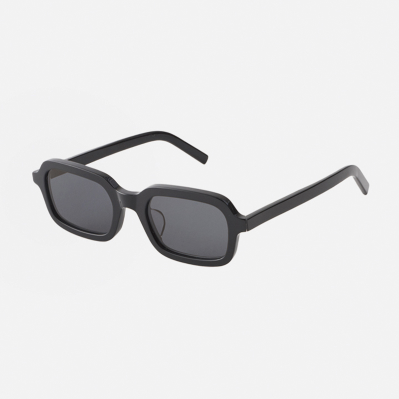 【A.D.S.R.】 BUNNY バニー 01a（Shiny Black） レンズカラー：Black サングラス