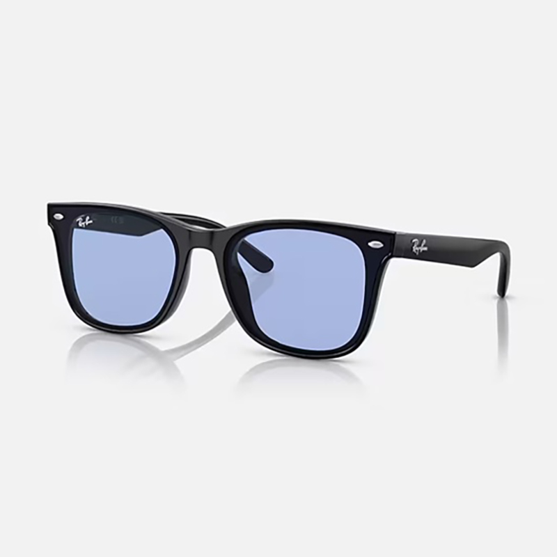 【Ray-Ban】 RB4391D 601/80 ポリッシュブラック/ブルー サングラス 65サイズ