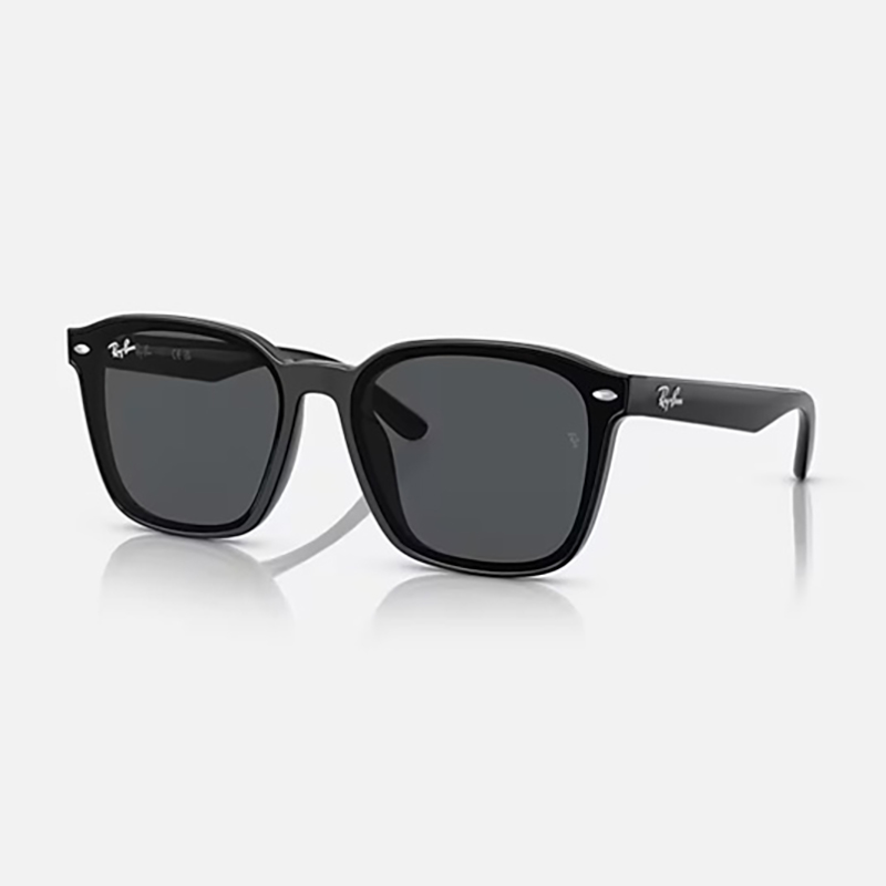 【Ray-Ban】 RB4392D 601/87 ポリッシュブラック/ダークグレー サングラス 66サイズ