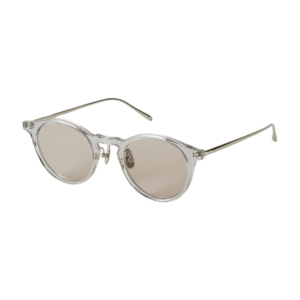【A.D.S.R.】 COLIN コリン 05（Clear Gray/Silver） レンズカラー：Lt.Brown （付属交換レンズ：Clear） サングラス