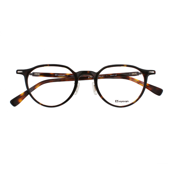 E5 eyevan | 【E5 eyevan】 p10 BK/ST（Black/Shirring Titanium