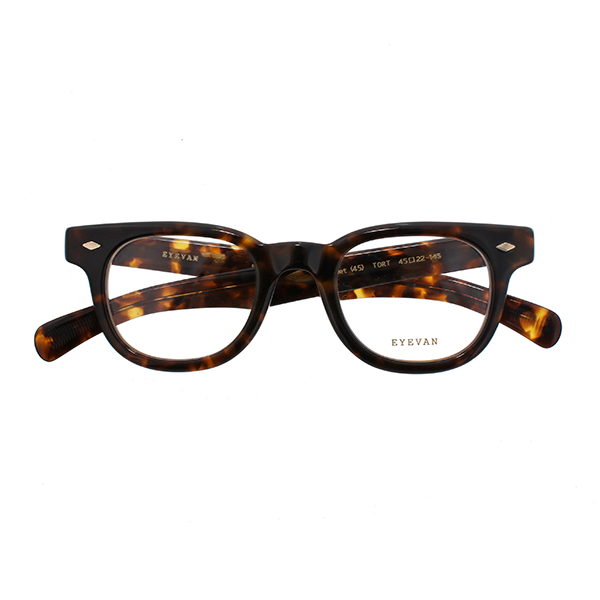【EYEVAN】 Cadet（45） カデット45 TORT（TORTOISE） 45サイズ メガネ