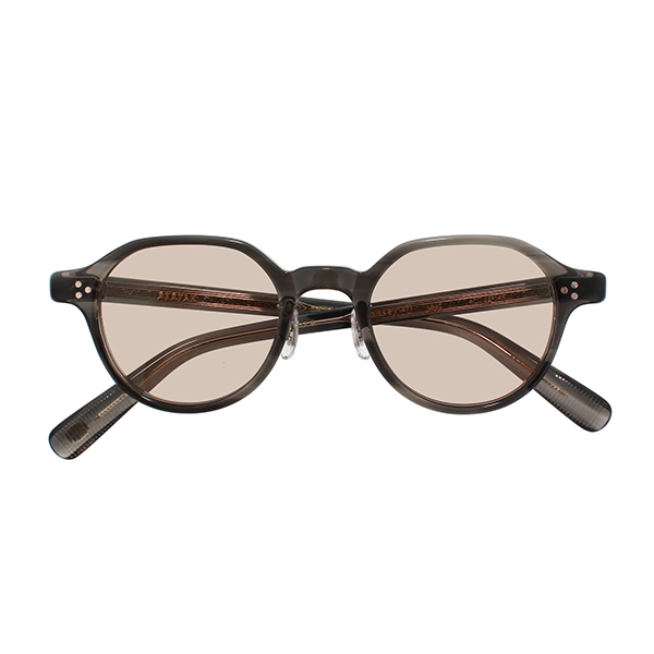 【EYEVAN】 Ramsey（47） ラムゼイ47 WNG（WENGE） レンズカラー：LIGHT BROWN サングラス