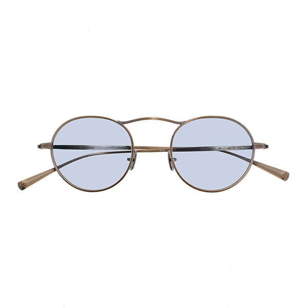 【EYEVAN】 Safari サファリ AG（ANTIQUE GOLD） レンズカラー：LIGHT BLUE3 サングラス