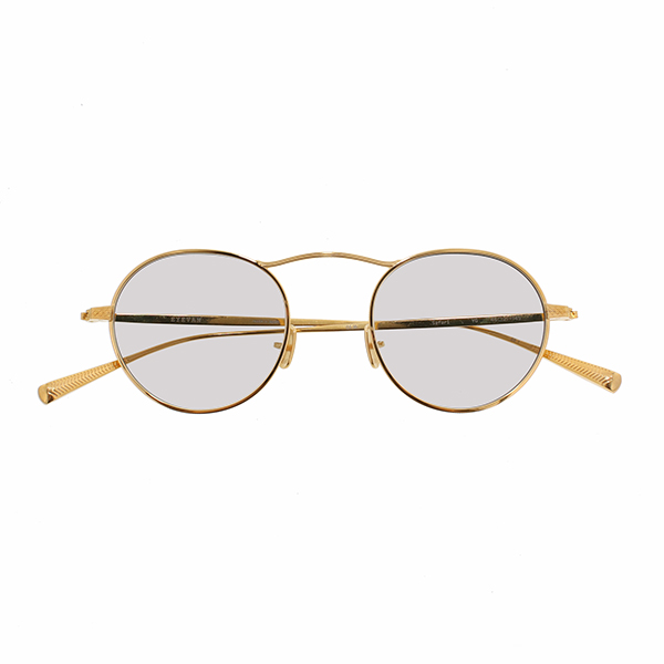 【EYEVAN】 Safari サファリ YG（YELLOW GOLD） レンズカラー：MEDIUM GRAY サングラス