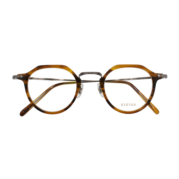 【EYEVAN】 CAPSULE COLLECTION E-0511 FRTT/P（FRENCH TORTOISE/PEWTER） メガネ