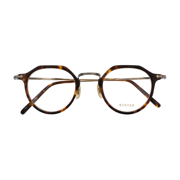 【EYEVAN】 CAPSULE COLLECTION E-0511 TORT/AG（TORTOISE/ANTIQUE GOLD） メガネ