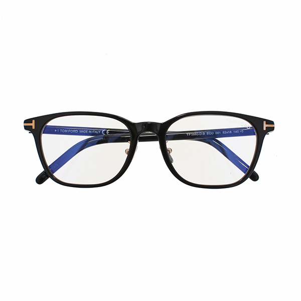 【TOM FORD】 TF5860-D-B 001 日本企画モデル ブルーライトカット メガネ 52サイズ