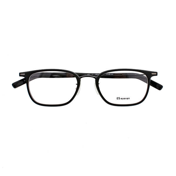E5 eyevan | 【E5 eyevan】 c2 MBK/BK（Mat Black/Black） メガネ