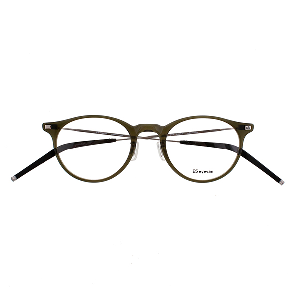 E5 eyevan | 【E5 eyevan】 p13 BRH/WG（Brown Half/White Gold