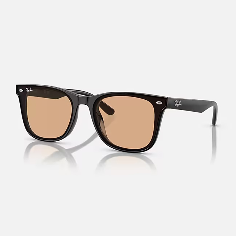 【Ray-Ban】 RB4391D 601/93 ポリッシュブラック/ブラウン サングラス 65サイズ