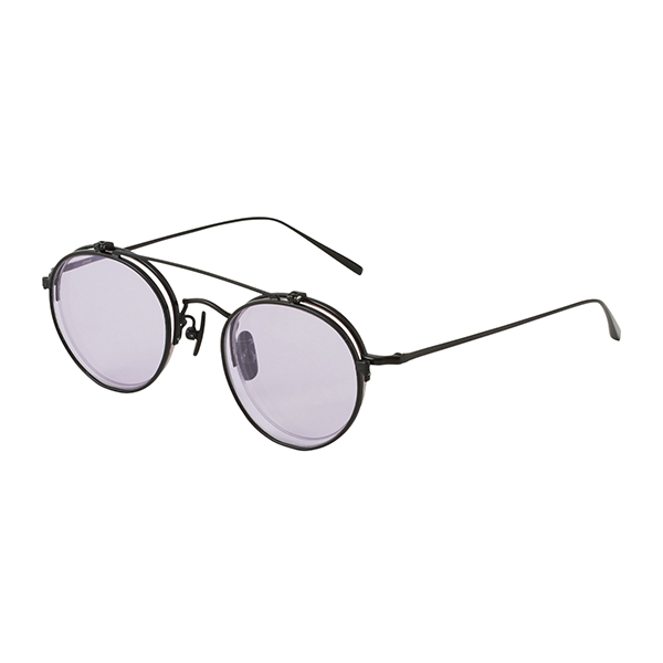 【A.D.S.R.】 LARS ラーシュ 01c（Matte Black） レンズカラー：Purple サングラス
