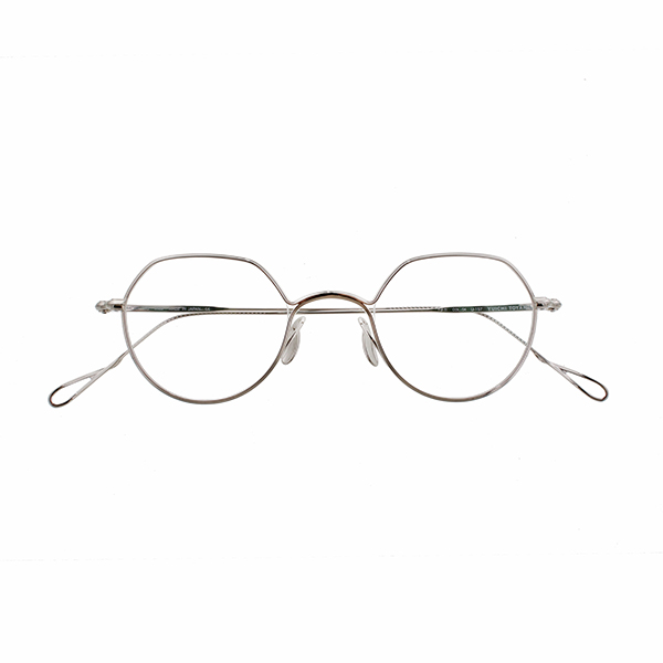 【YUICHI TOYAMA.】 U-157 Mies 04（Silver） メガネ