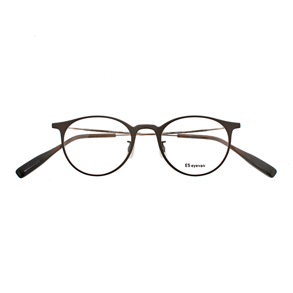 【E5 eyevan】 m11 MBR/WG（Mat Brown/White Gold） メガネ