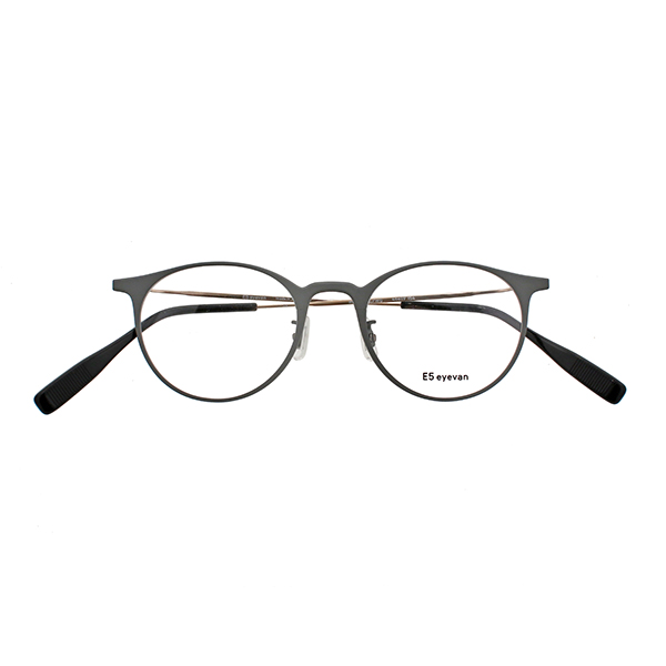 【E5 eyevan】 m11 MGY/WG（Mat Gray/White Gold） メガネ