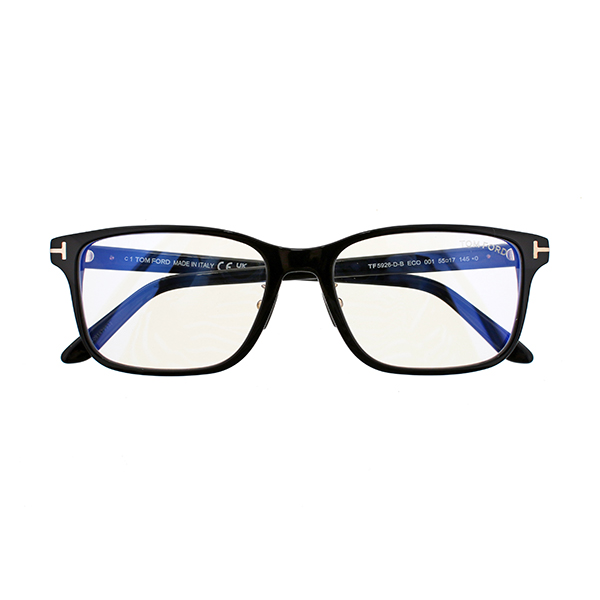 【TOM FORD】 TF5926-D-B ECO 001 日本企画モデル ブルーライトカット メガネ 55サイズ