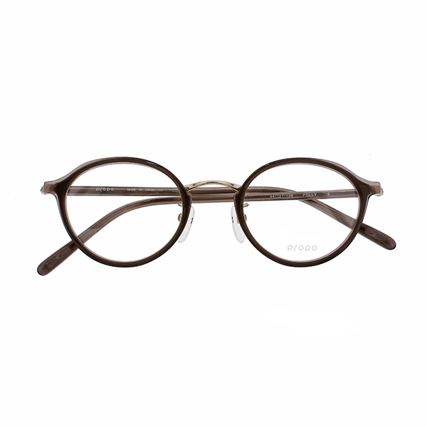 propo | 【propo】 POLLY ポリー 7（ネイビー/ピンクゴールド） メガネ