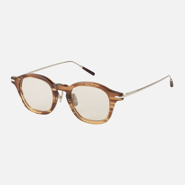 【A.D.S.R.】 BYRNE バーン 02（Layer Brown） レンズカラー：Clear Brown サングラス