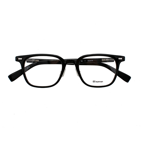 【E5 eyevan】 p18 BK（Black） メガネ