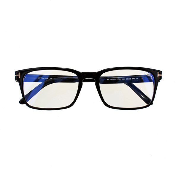 【TOM FORD】 TF5938-B ECO 001 ブルーライトカット メガネ 54サイズ