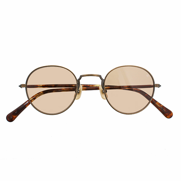 【ayame】 OLDSTAR オールドスター AG（Antique Gold） レンズカラー：Light Brown サングラス