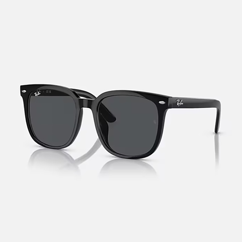 【Ray-Ban】 RB4401D 601/87 ポリッシュブラック/ダークグレー サングラス 55サイズ