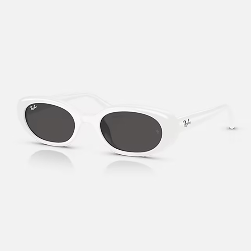 【Ray-Ban】 RB4441D BIO-BASED 677287 ポリッシュホワイト/ダークグレー サングラス 53サイズ