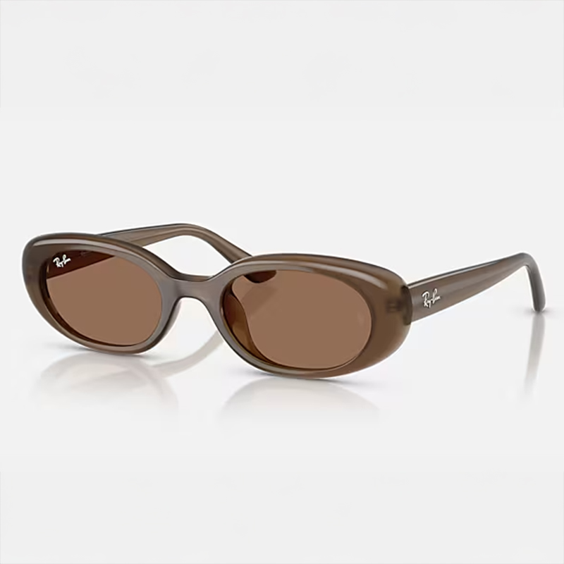 【Ray-Ban】 RB4441D-677973BIO-BASED　マット オパールブラウン　レンズ　ダークブラウンサングラス 53サイズ