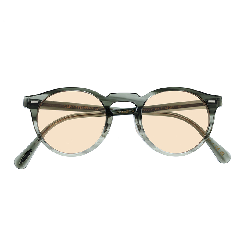 【OLIVER PEOPLES】 Gregory Peck-F  OV5186F 1705（Washed jade） レンズカラー：dusk beach wash 47サイズ サングラス