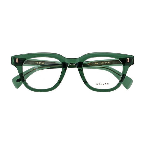 【EYEVAN】 Fuss ファス BGN（BOTTLE GREEN） メガネ