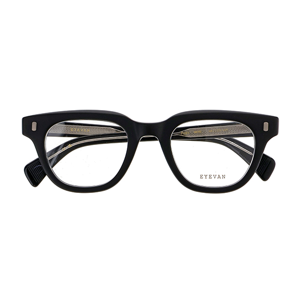 【EYEVAN】 Fuss ファス MPBK（MATTE PIANO BLACK） メガネ