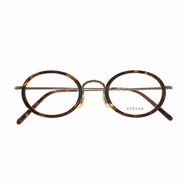 【EYEVAN】 CAPSULE COLLECTION E-0516 TORT/AG（TORTOISE/ANTIQUE GOLD） メガネ