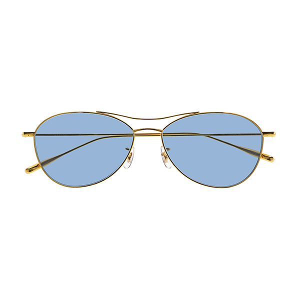【EYEVAN】 Brooks ブルックス YG（YELLOW GOLD）レンズカラー：MEDIUM BLUE サングラス