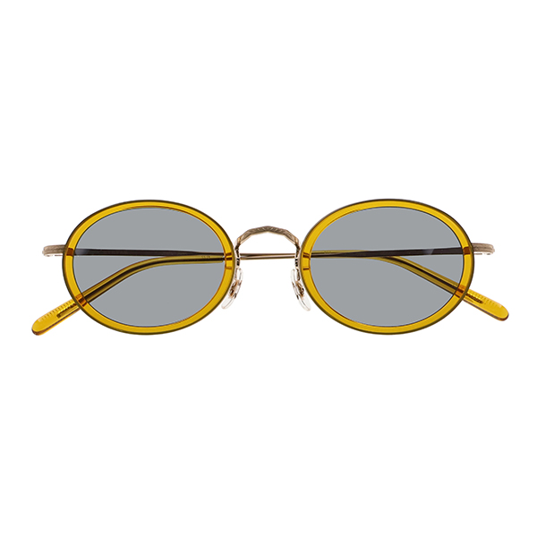 【EYEVAN】 CAPSULE COLLECTION E-0516 GDY/BG（GOLDEN YELLOW/BRUSH GOLD）レンズカラー：GRAY サングラス